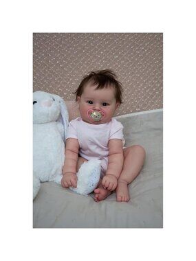 TERABITHIA 20 Inches So Truly Rooted Hair Reborn Baby Doll Newborn Girl  Dolls